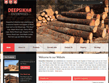 Tablet Screenshot of deepsikhaenterprises.com